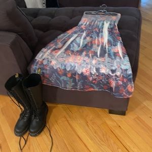 Anthropologie Lapis Dress ~Worn as a dress or a skirt!!! Great w Doc Marteen’s